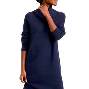 Banana Republic navy sweater dress size medium (6/8)
